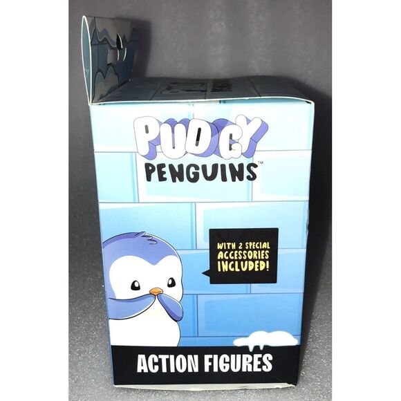 Pudgy Penguins Series 2 - Headband & Sunglasses 4.5" Action Figure Collectible - Picture 8 of 8